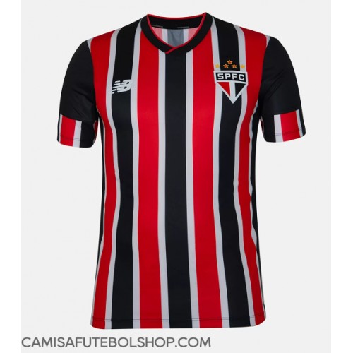 Camisa de time de futebol Sao Paulo Replicas 2º Equipamento 2024-25 Manga Curta